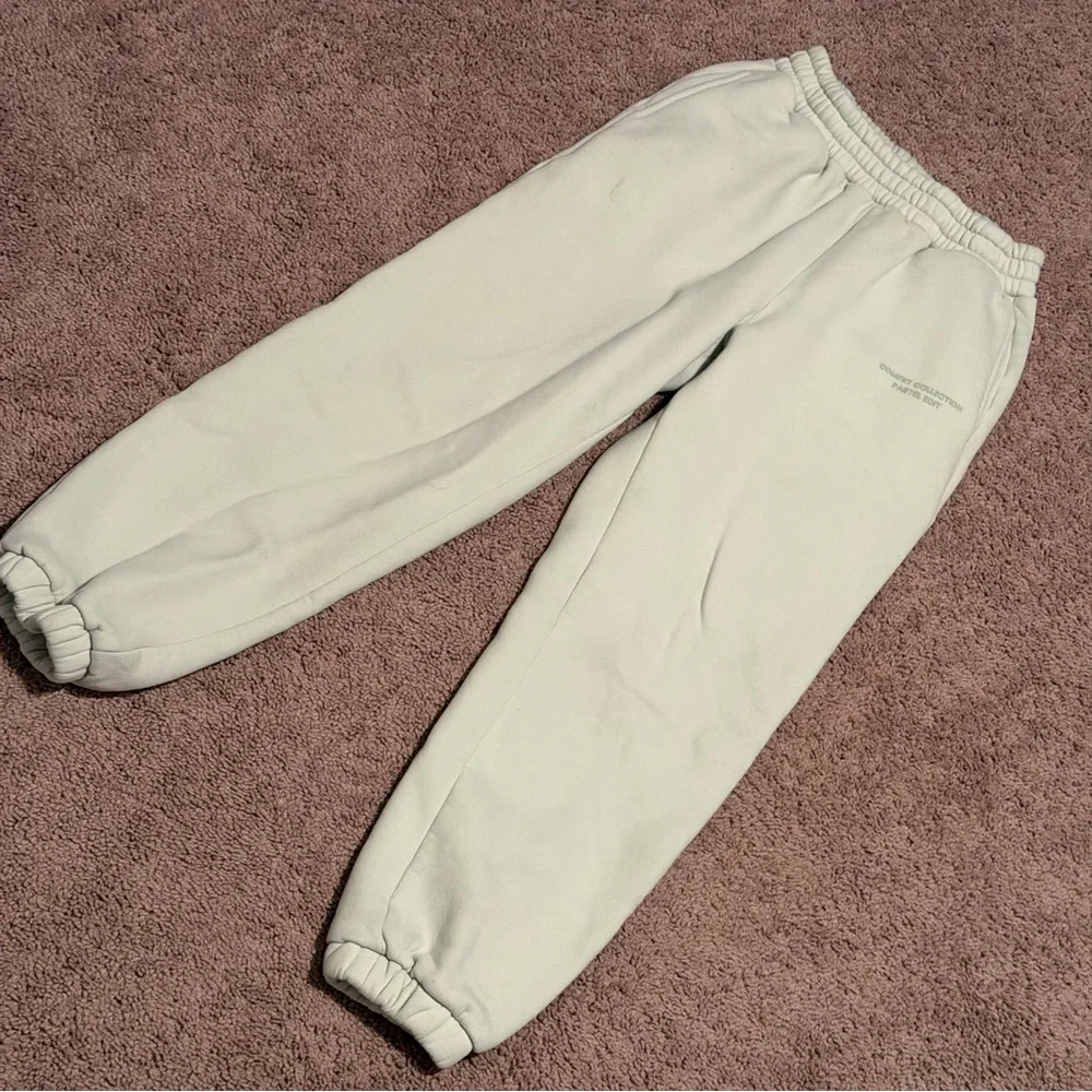 Comfrt Pastel Mint Sweatpants - Picture 1 of 7